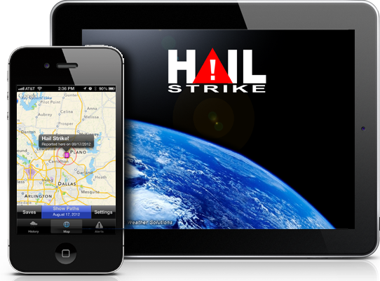 Hail Verification Mobile App by Plano based HailStrike