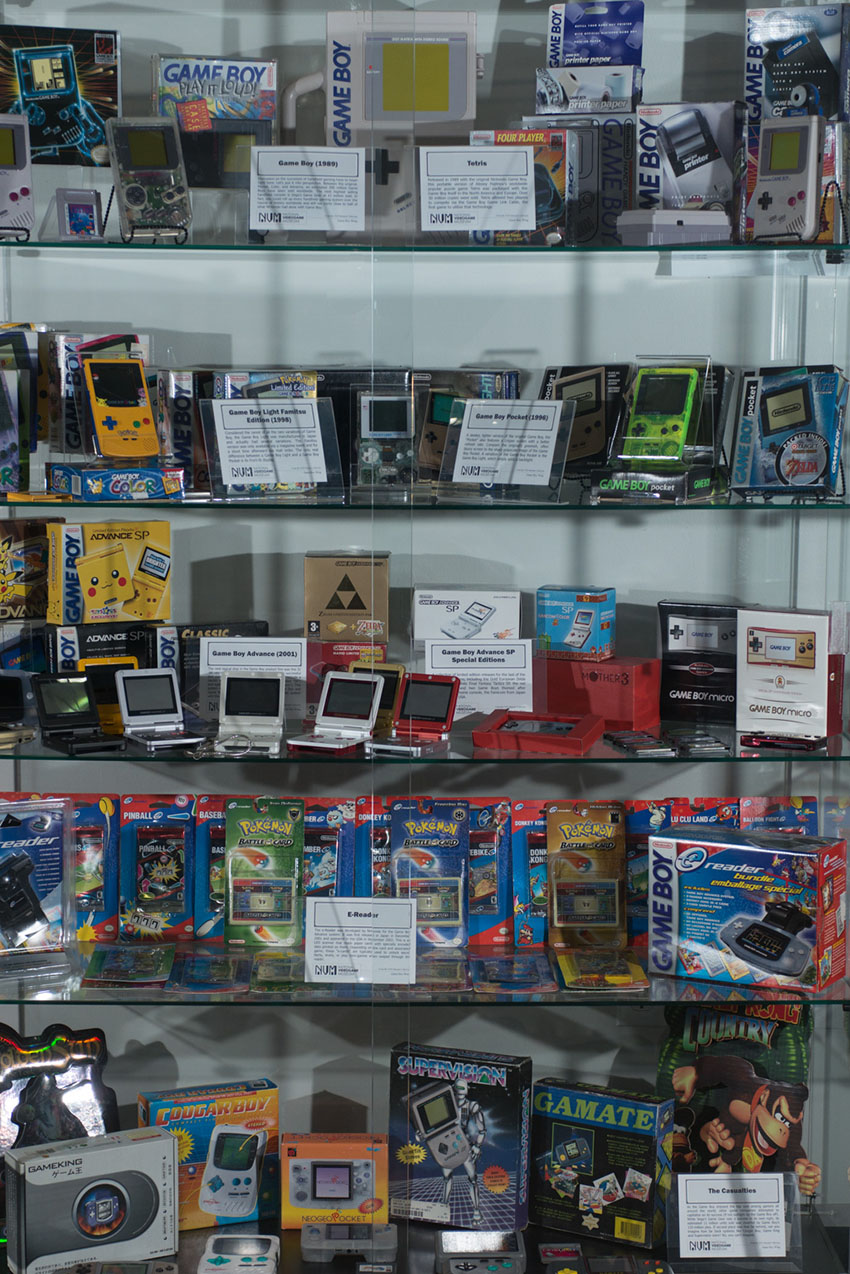 national videogame museum display Case