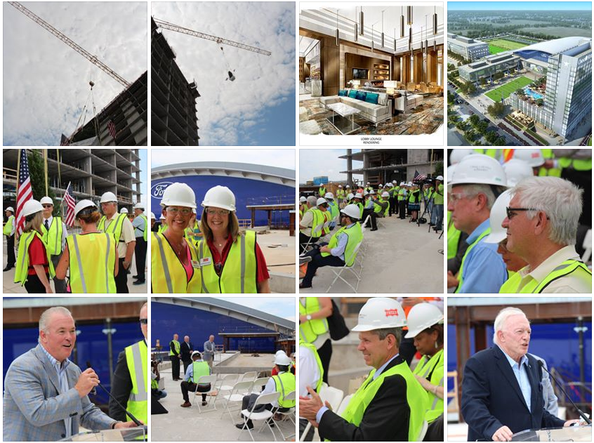 Omni Frisco Hotel marks construction milestone with Topping Off