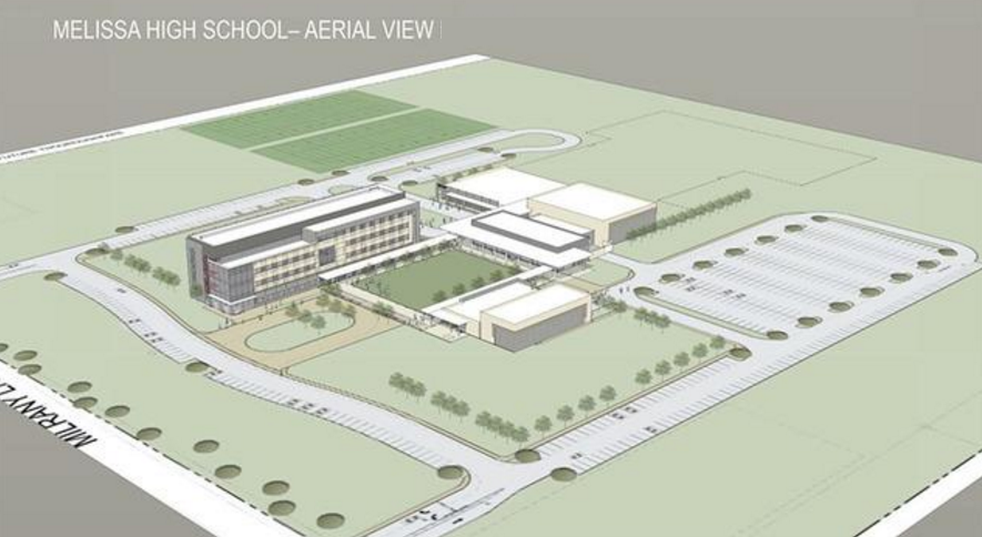 Melissa High School design unveiled by Corgan Architects